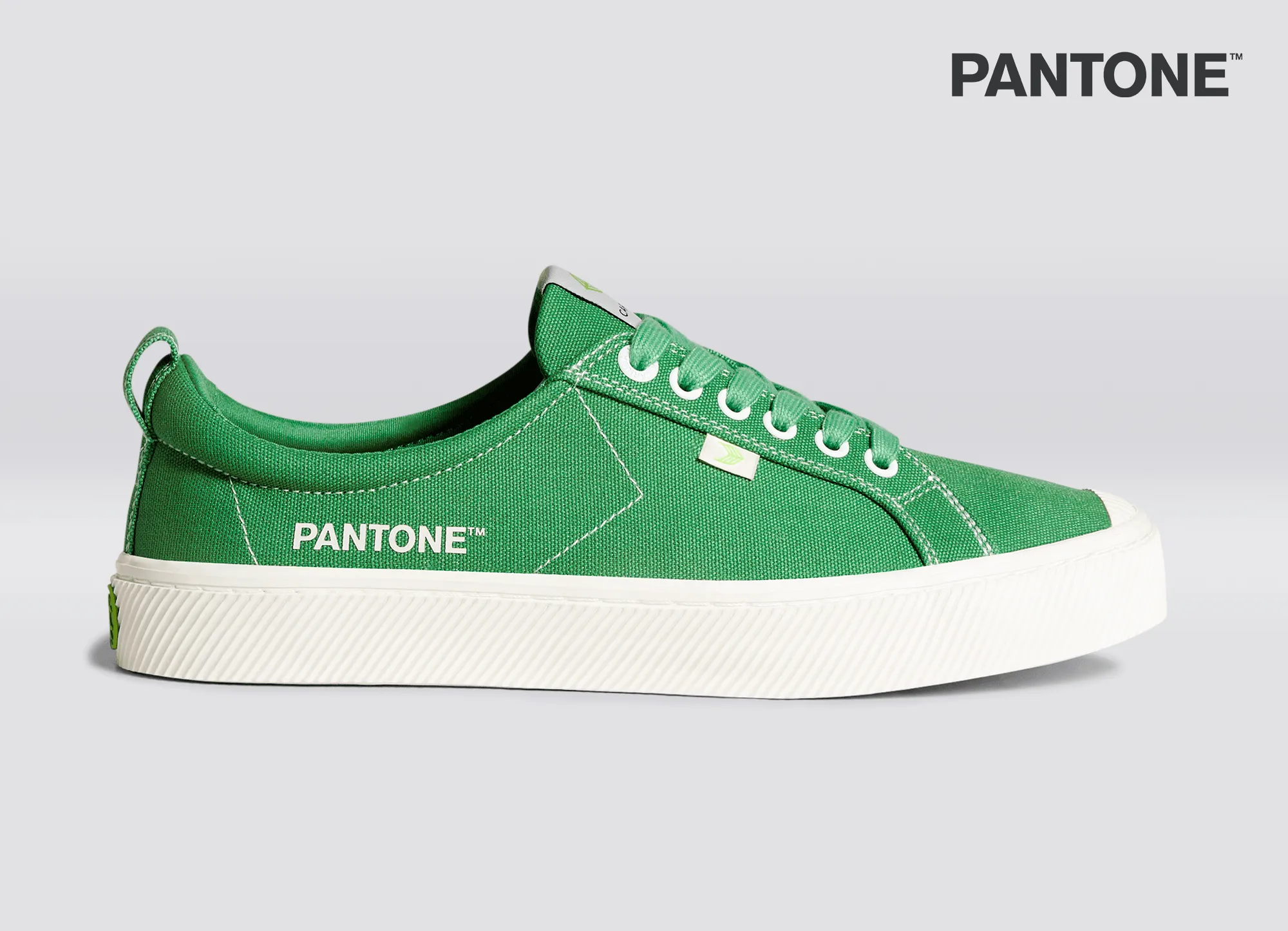OCA Low Pantone Greenbriar Canvas Contrast Thread Sneaker Men