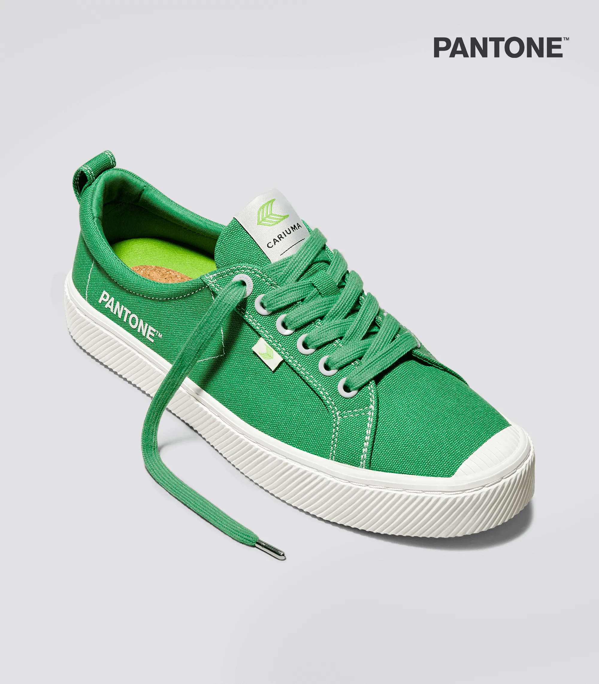 OCA Low Pantone Greenbriar Canvas Contrast Thread Sneaker Men
