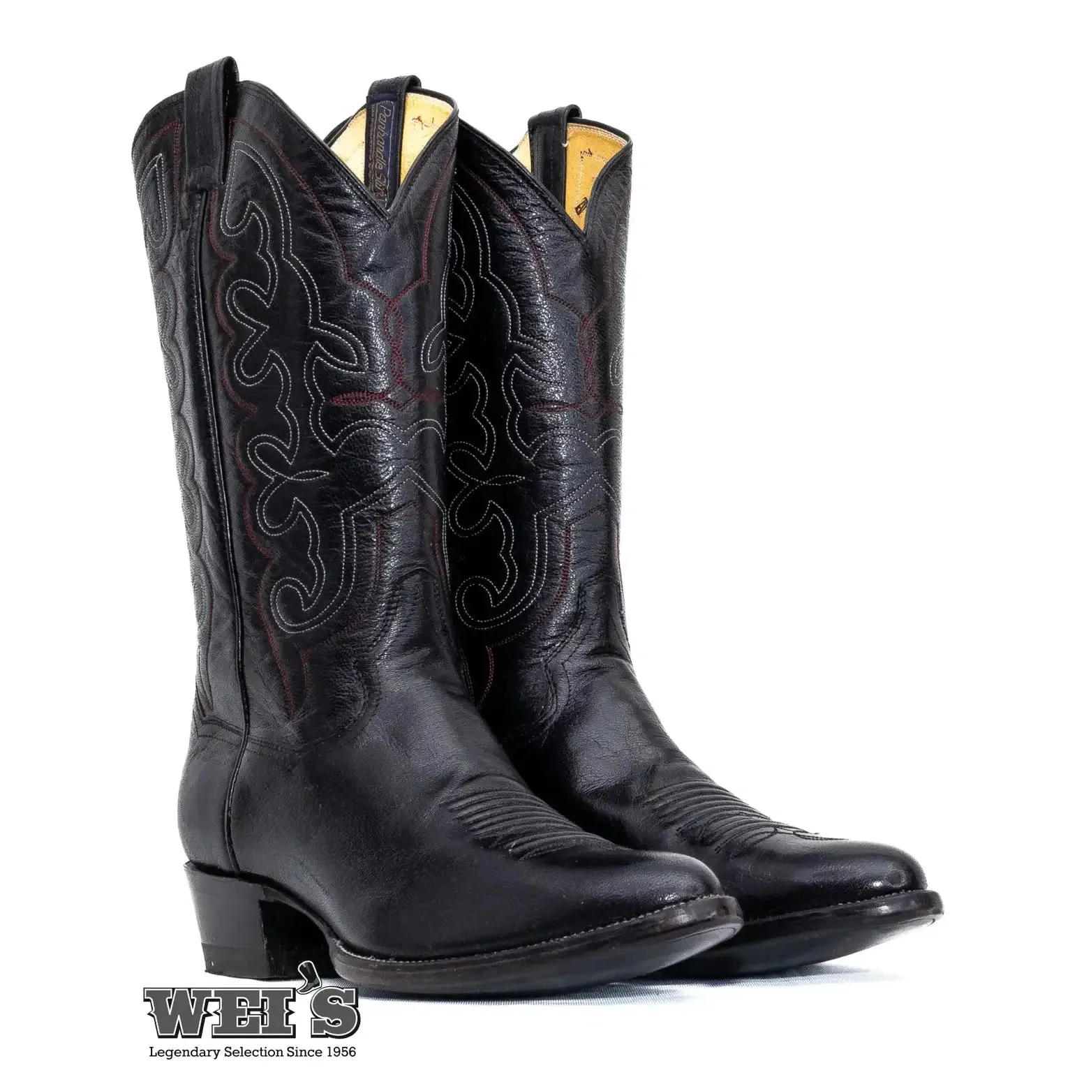 Panhandle Slim Men's Cowboy Boots 13" Goat R-toe
