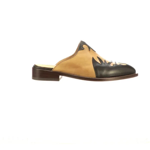 Patti Wingtip :: Natural   Black