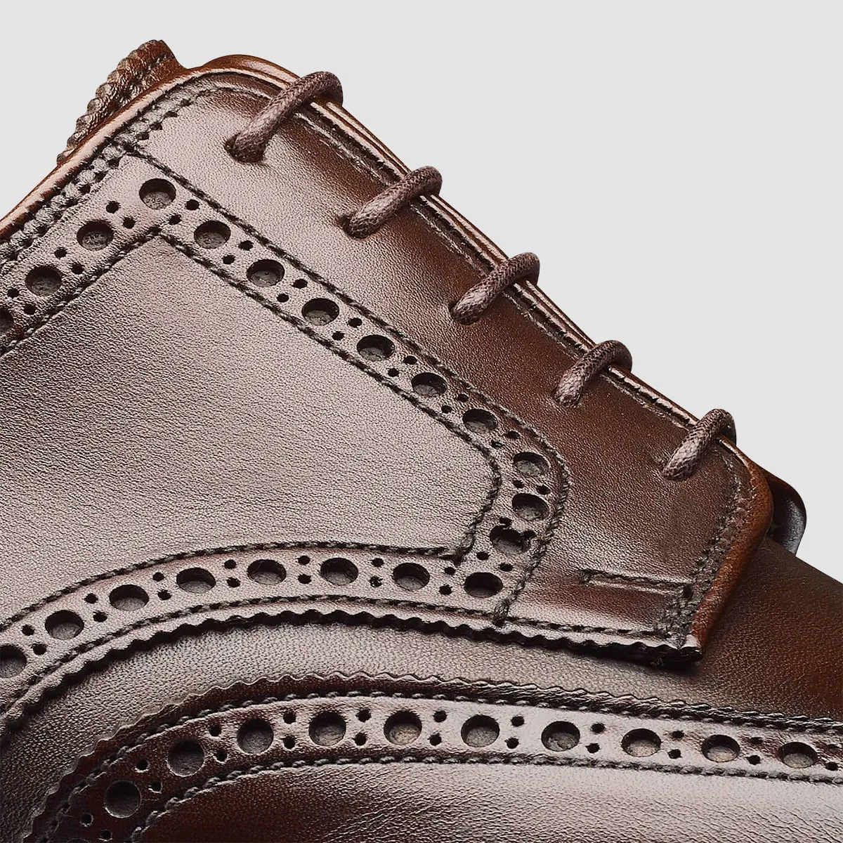 Pembroke, Dark Brown Wax Calf, Dainite Sole