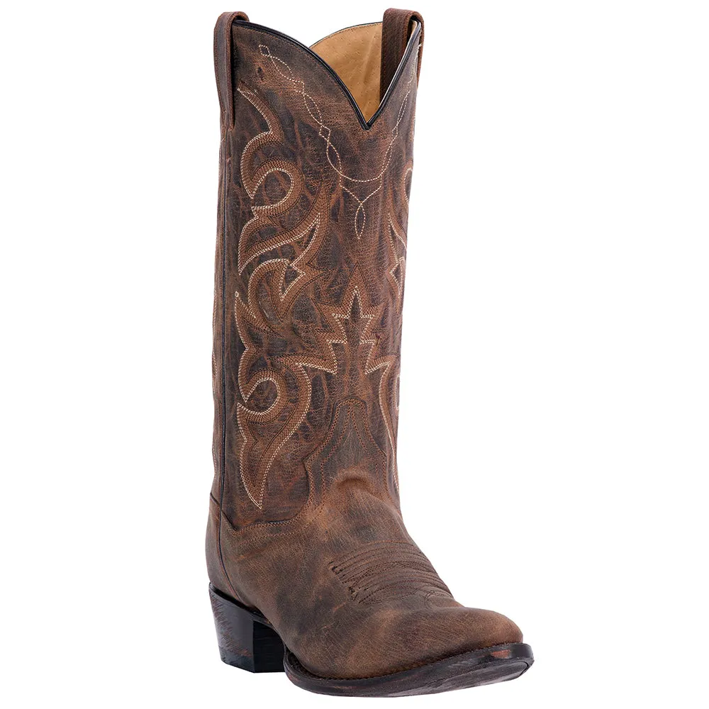 Renegade Embroidered Round Toe Cowboy Boots