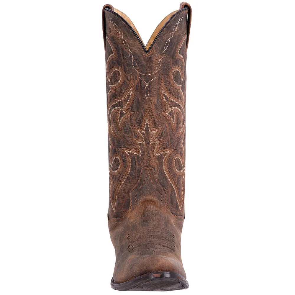 Renegade Embroidered Round Toe Cowboy Boots