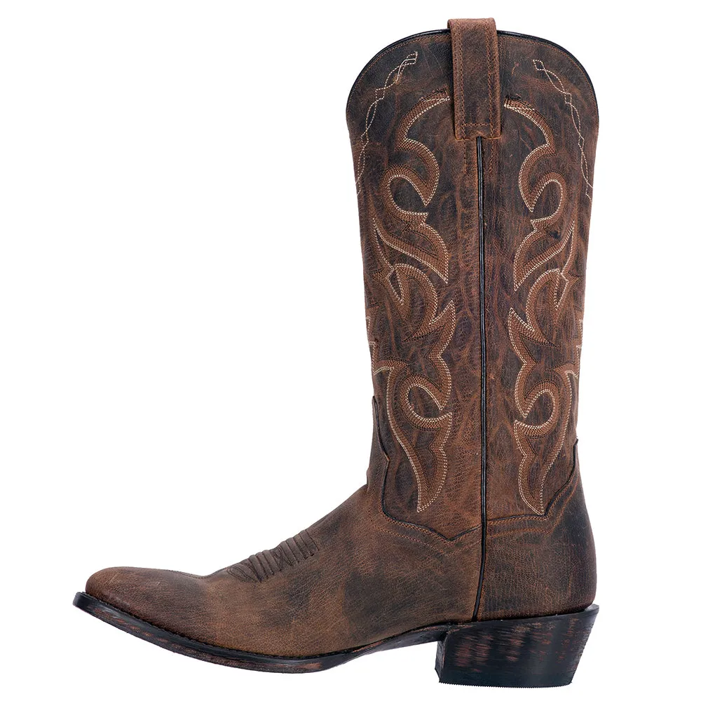 Renegade Embroidered Round Toe Cowboy Boots