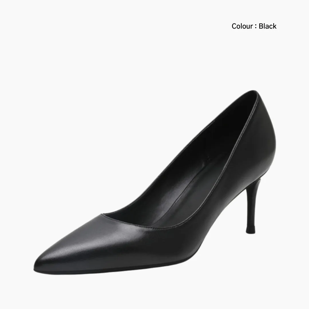 Round-Toe, Non-slip sole : Court Shoes for Women