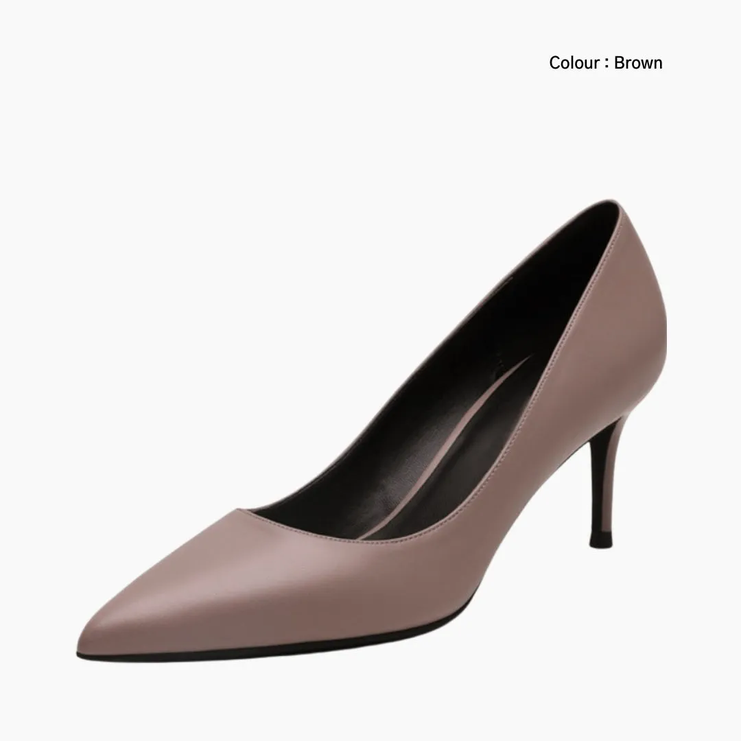 Round-Toe, Non-slip sole : Court Shoes for Women