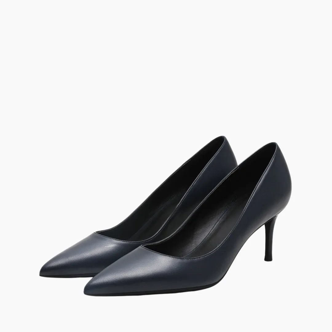 Round-Toe, Non-slip sole : Court Shoes for Women
