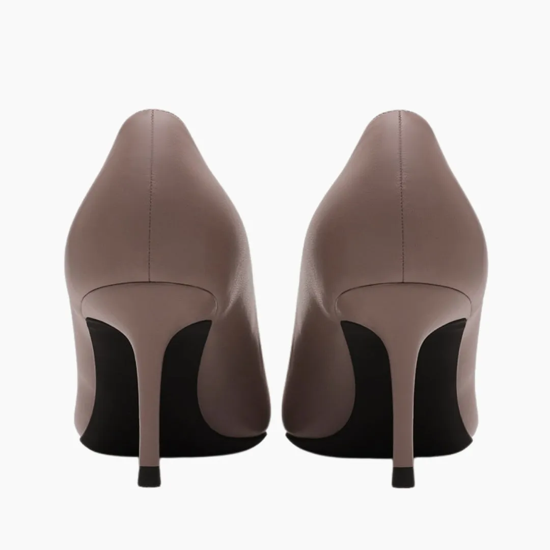 Round-Toe, Non-slip sole : Court Shoes for Women