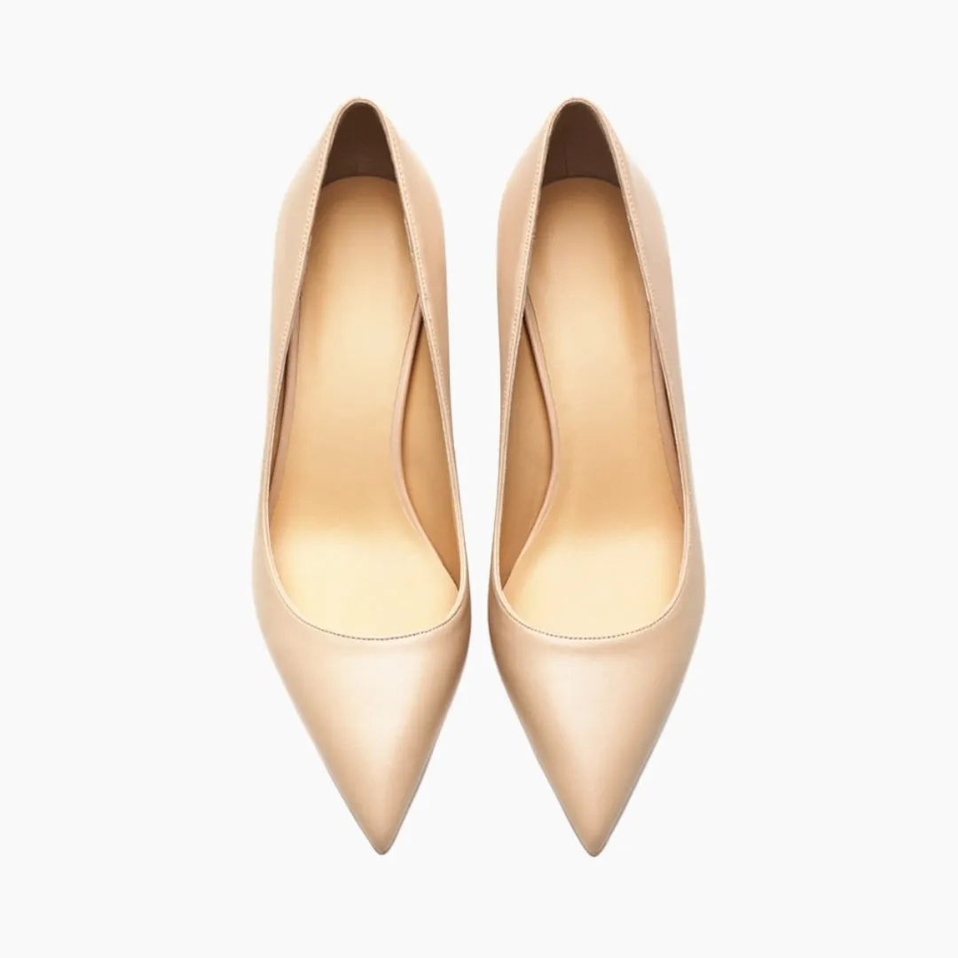 Round-Toe, Non-slip sole : Court Shoes for Women