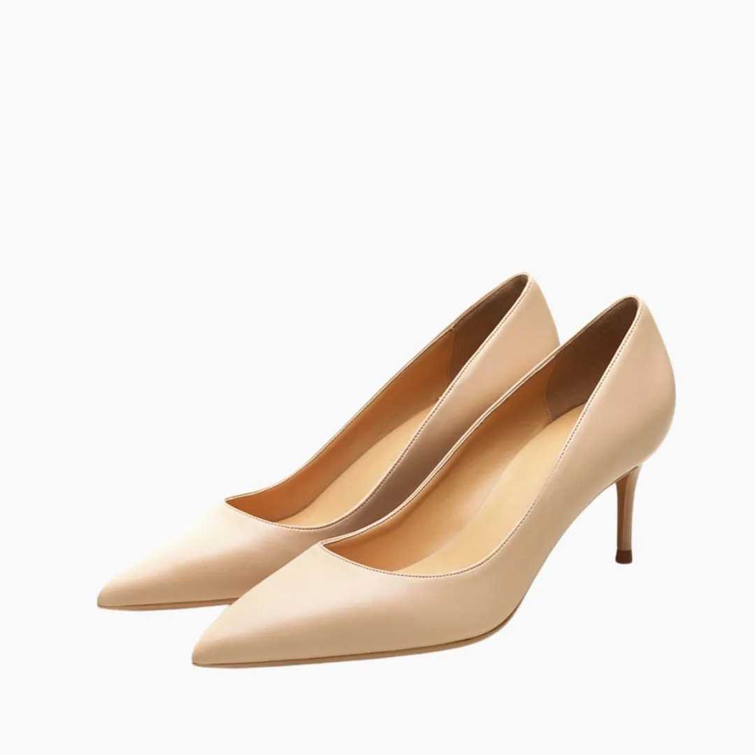 Round-Toe, Non-slip sole : Court Shoes for Women