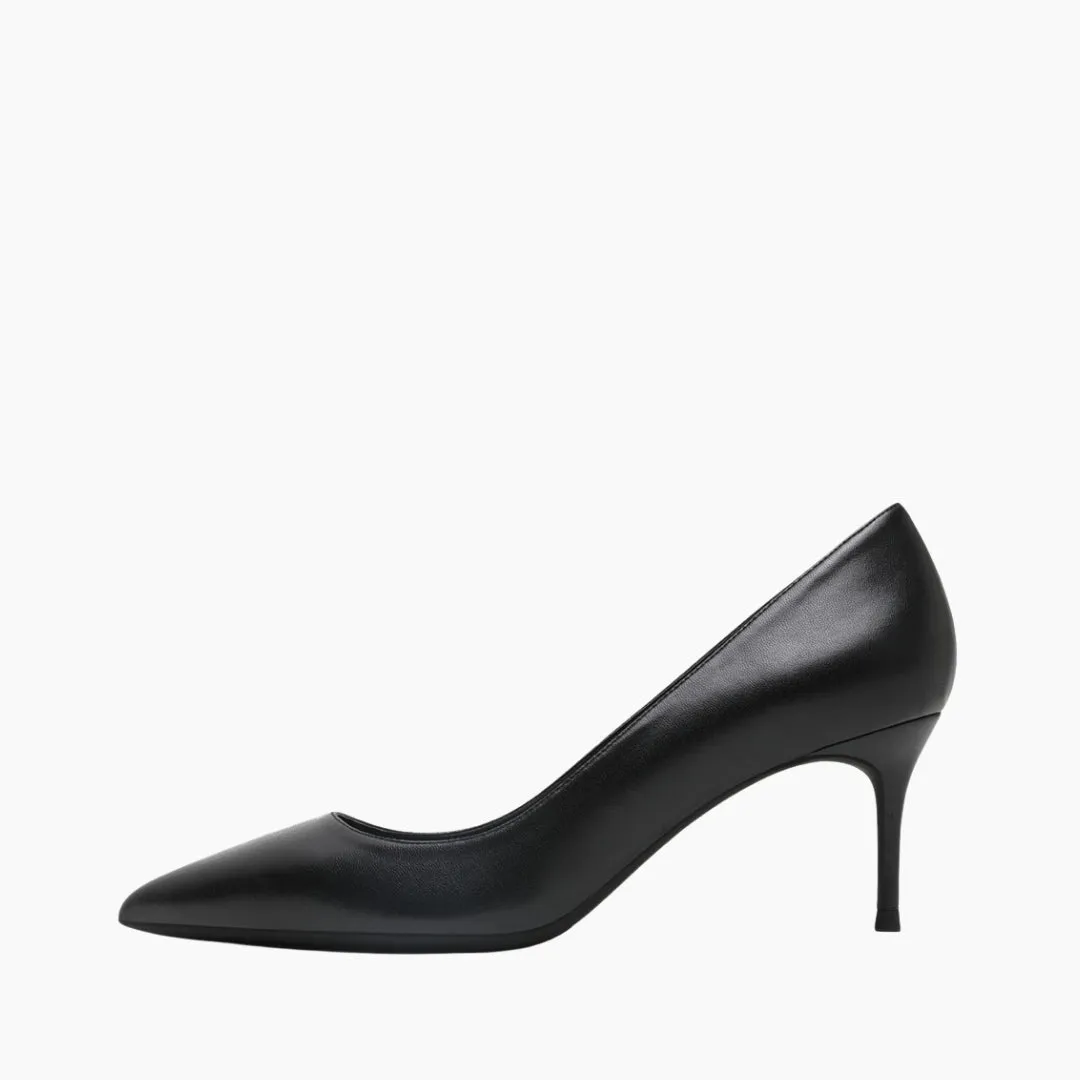Round-Toe, Non-slip sole : Court Shoes for Women