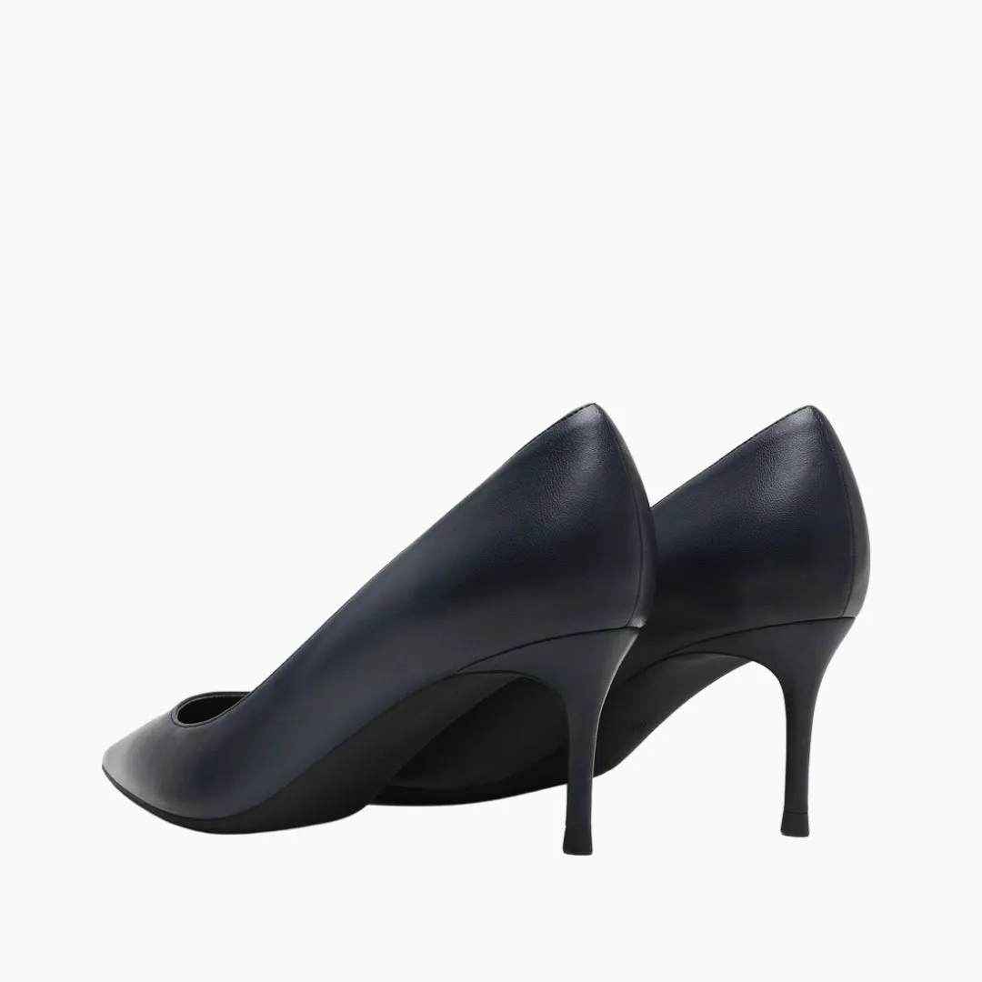 Round-Toe, Non-slip sole : Court Shoes for Women