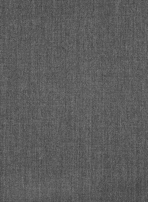 Scabal Graphite Gray Wool Suit
