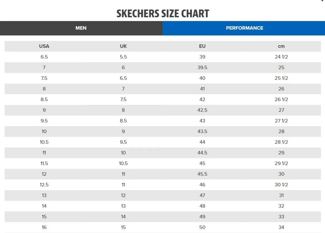 Skechers (204573) Men GARZA-ROMANO Sneaker Shoes in Size UK7 to UK13