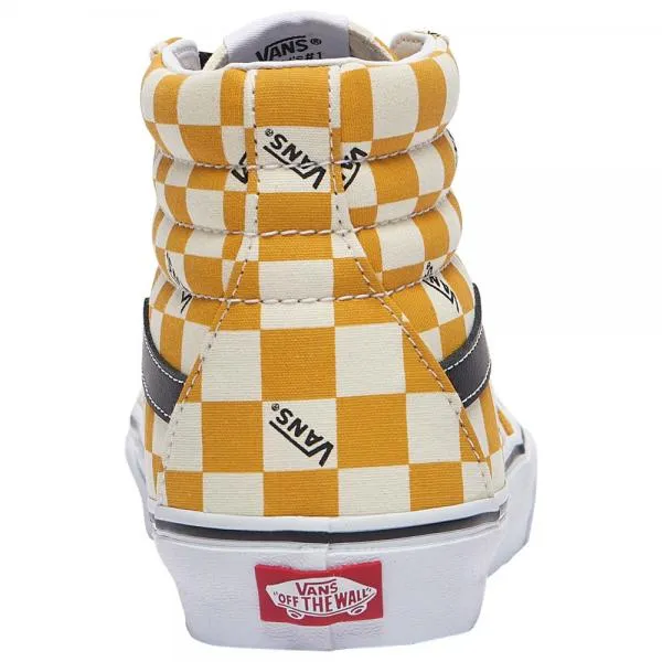 VANS - Men - SK8-HI - Yellow/Black Check