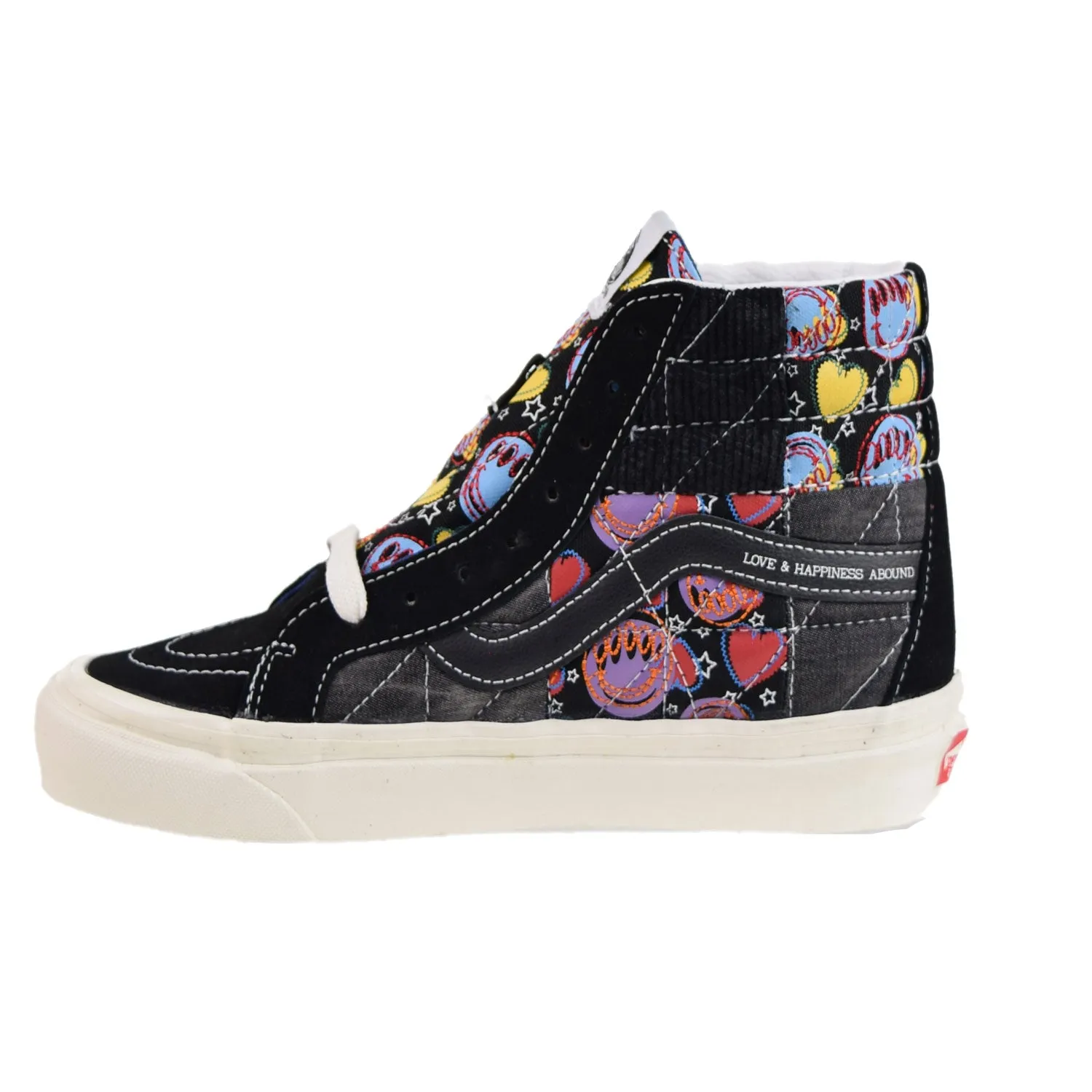 Vans Sk8-Hi 38 DX Anaheim Factory Positivy Patchwork Men's Shoes Black-White