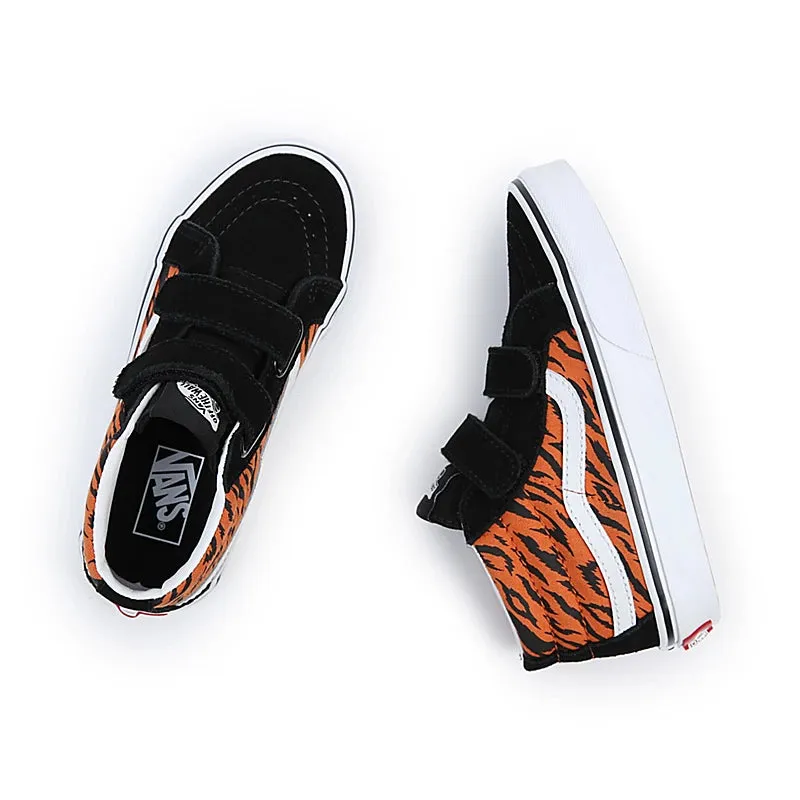 Vans SK8-Mid- Reissue V TIger - Orange/Black/White - Youth