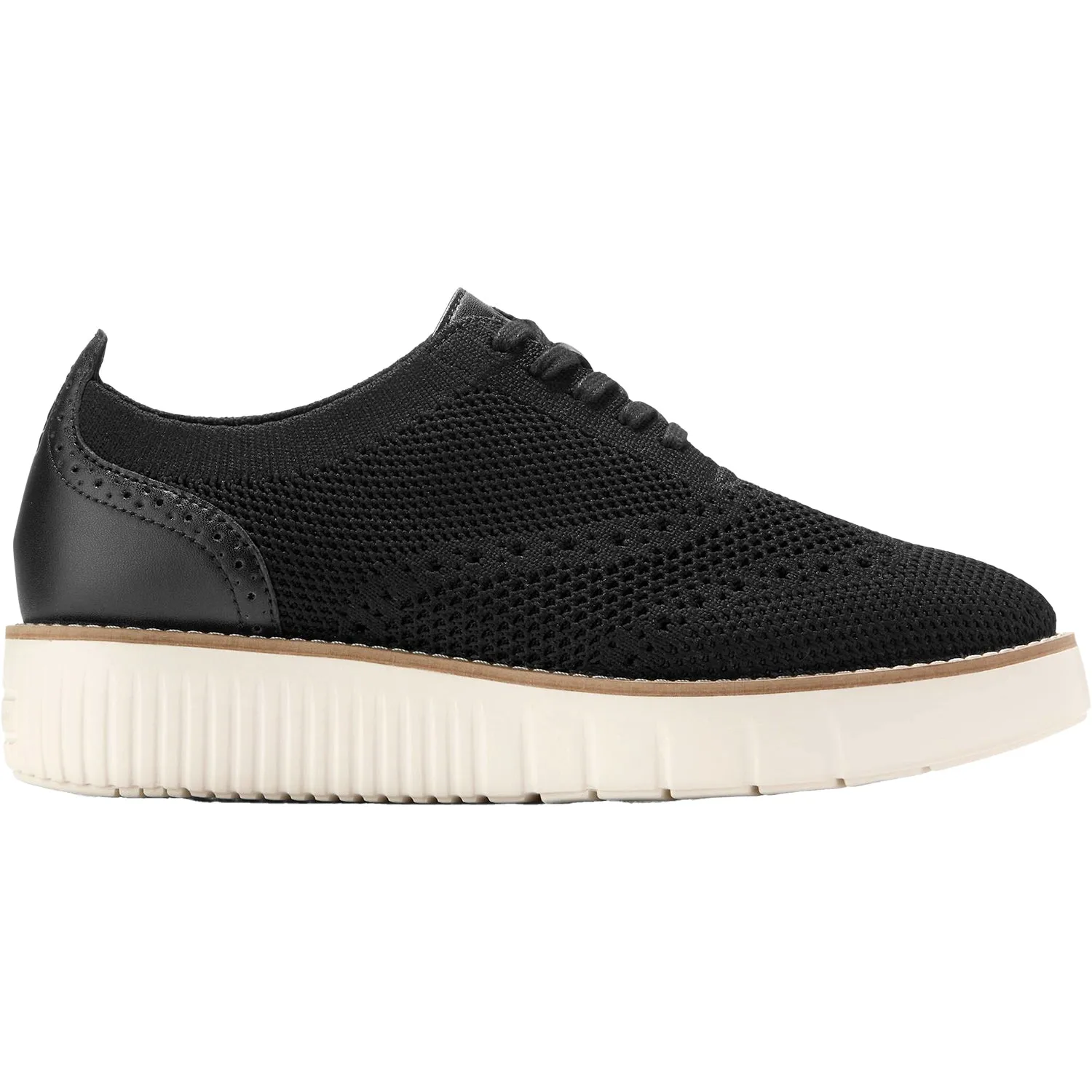 Women's Grand City Platform Stitchlight Oxford Black Knit