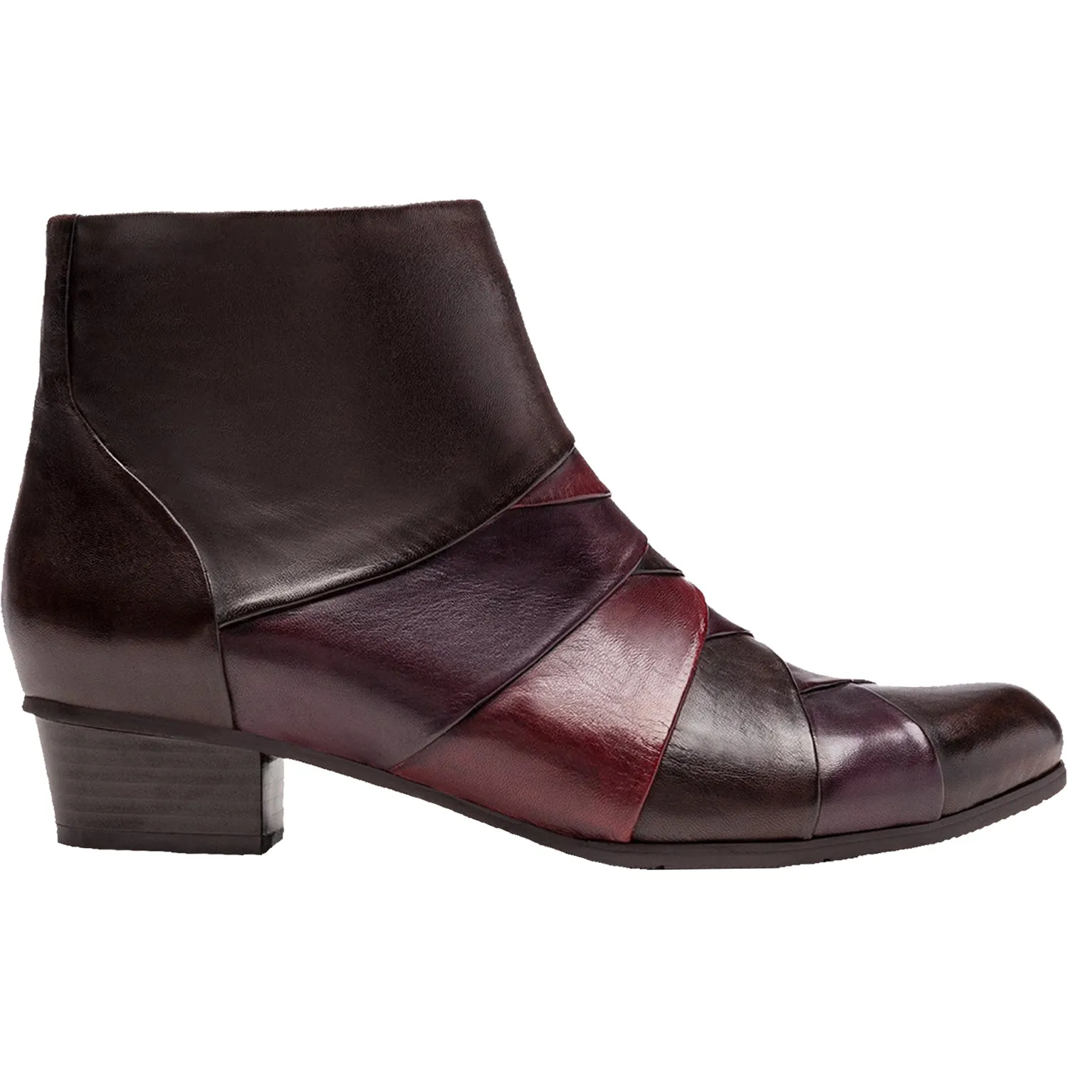 Women's Regarde Le Ciel Stefany-172 TDM/Vino/Sangria Leather